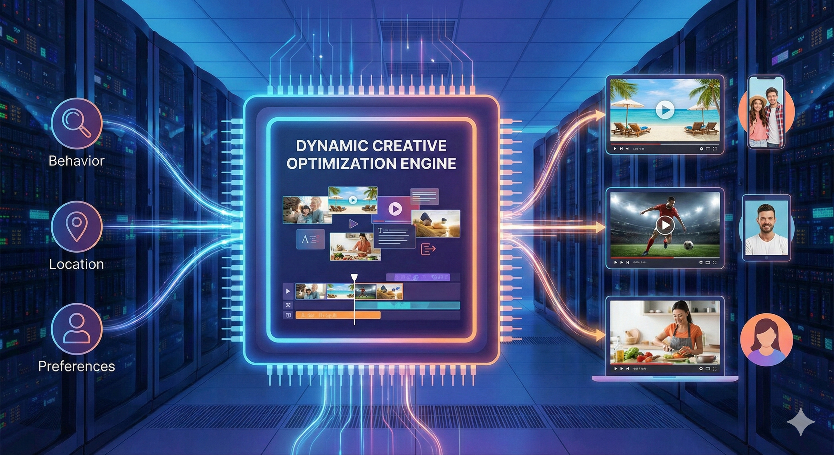 Illustration for Dynamic Creative Optimization