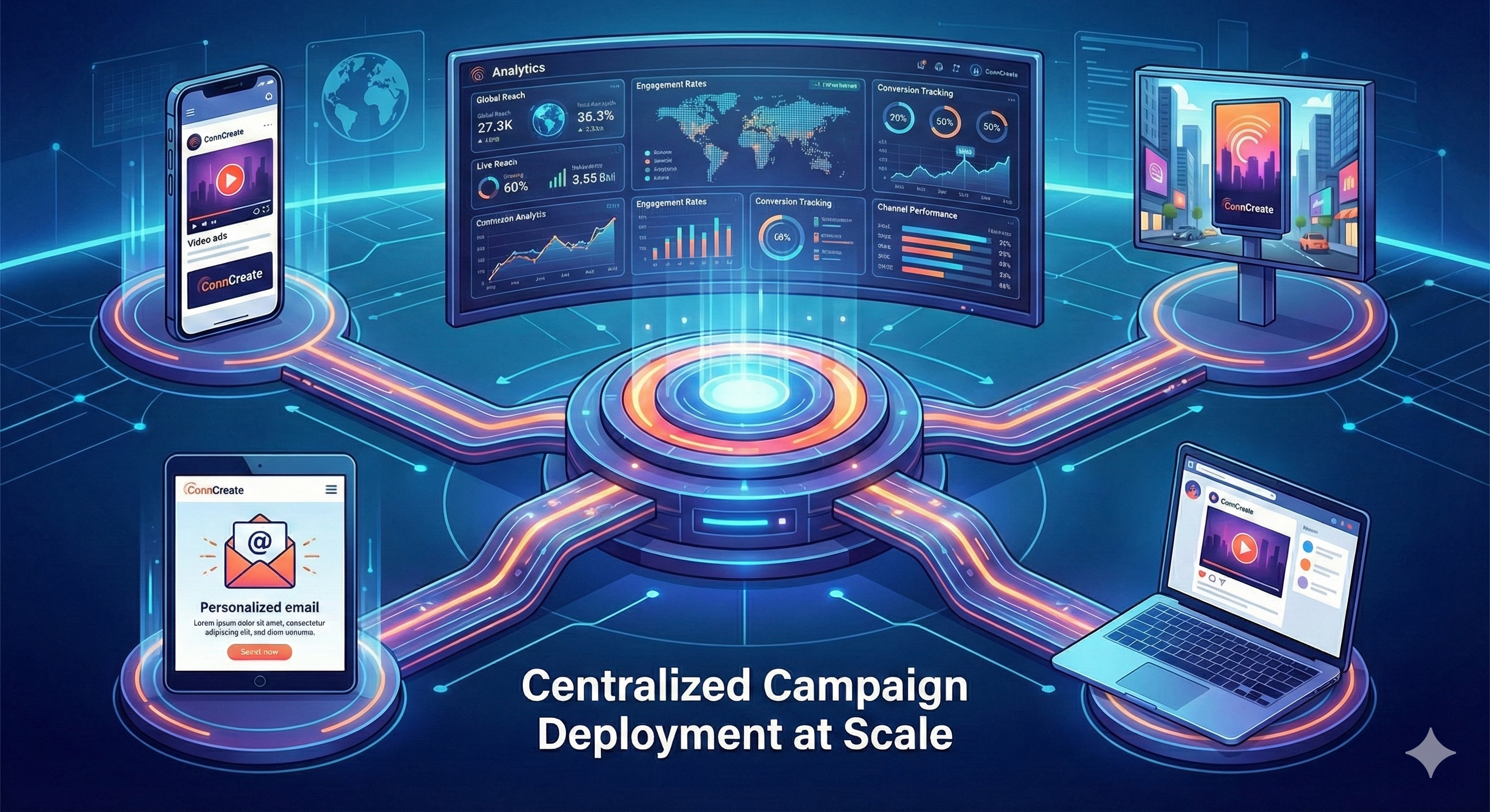 Illustration for Omnichannel Distribution